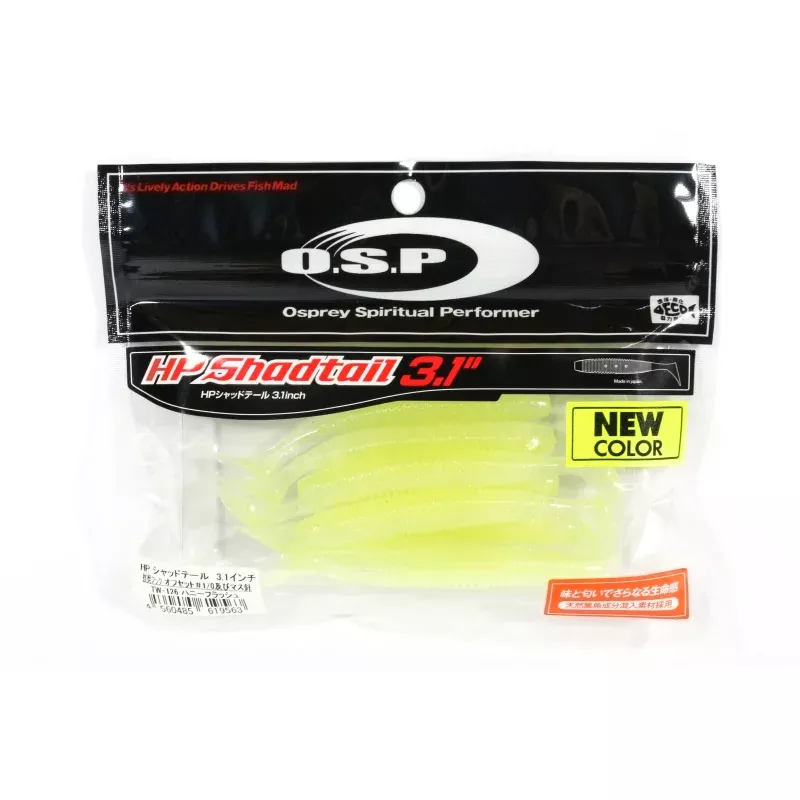 OSP Soft Lure HP Shad Tail 3.1 Inches TW-126 (9563)