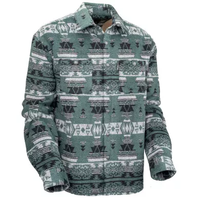 OUTBACK TRADING Men's Hudson Sage Shirt Jacket (42720-SAG)