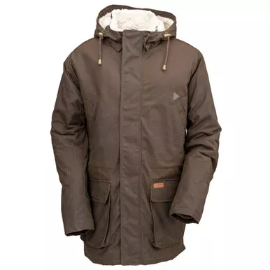 OUTBACK TRADING Mens Nolan Bronze Oilskin Jacket (29887-BNZ)