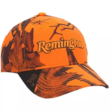 Outdoor Cap RM46L-M1401 Remington Logo Cap, Blaze Orange