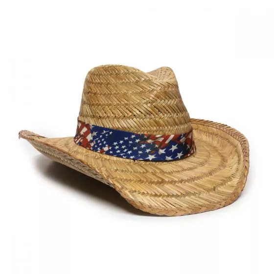 Outdoor Cap Straw Cowboy Hat #STW-300
