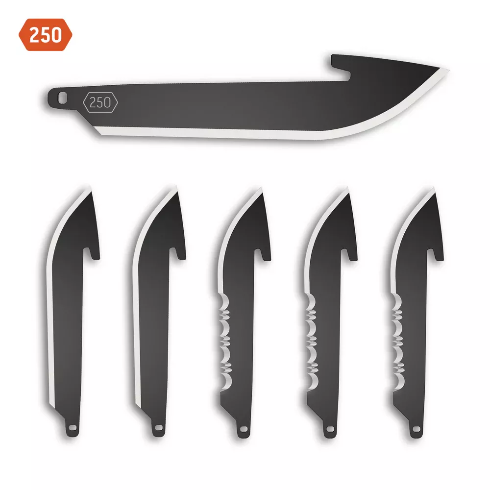 Outdoor Edge 2.5″ Carry Drop Point Combo – 6 Pack