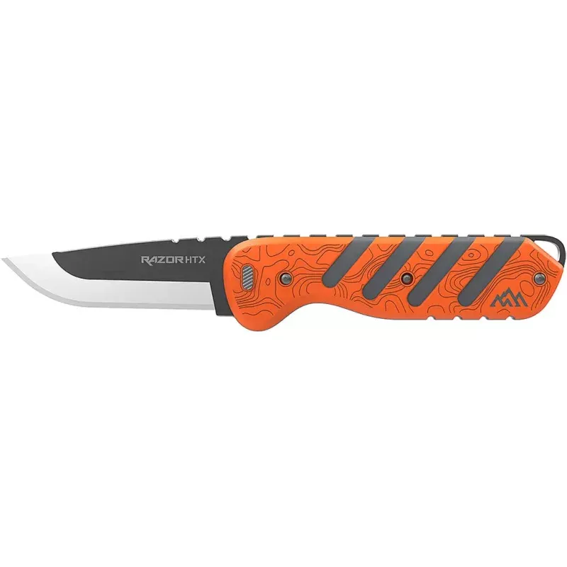 Outdoor Edge Razor Htx 3.0 Fixed Orange/Gray, 6 Blades
