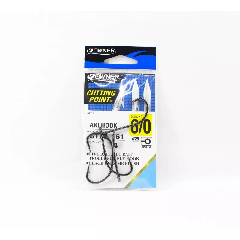 Owner 5170 Aki SW Special Hook Size 6/0 (0014)
