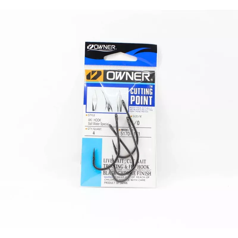Owner 5170 Aki SW Special Hook Size 7/0 (0021)
