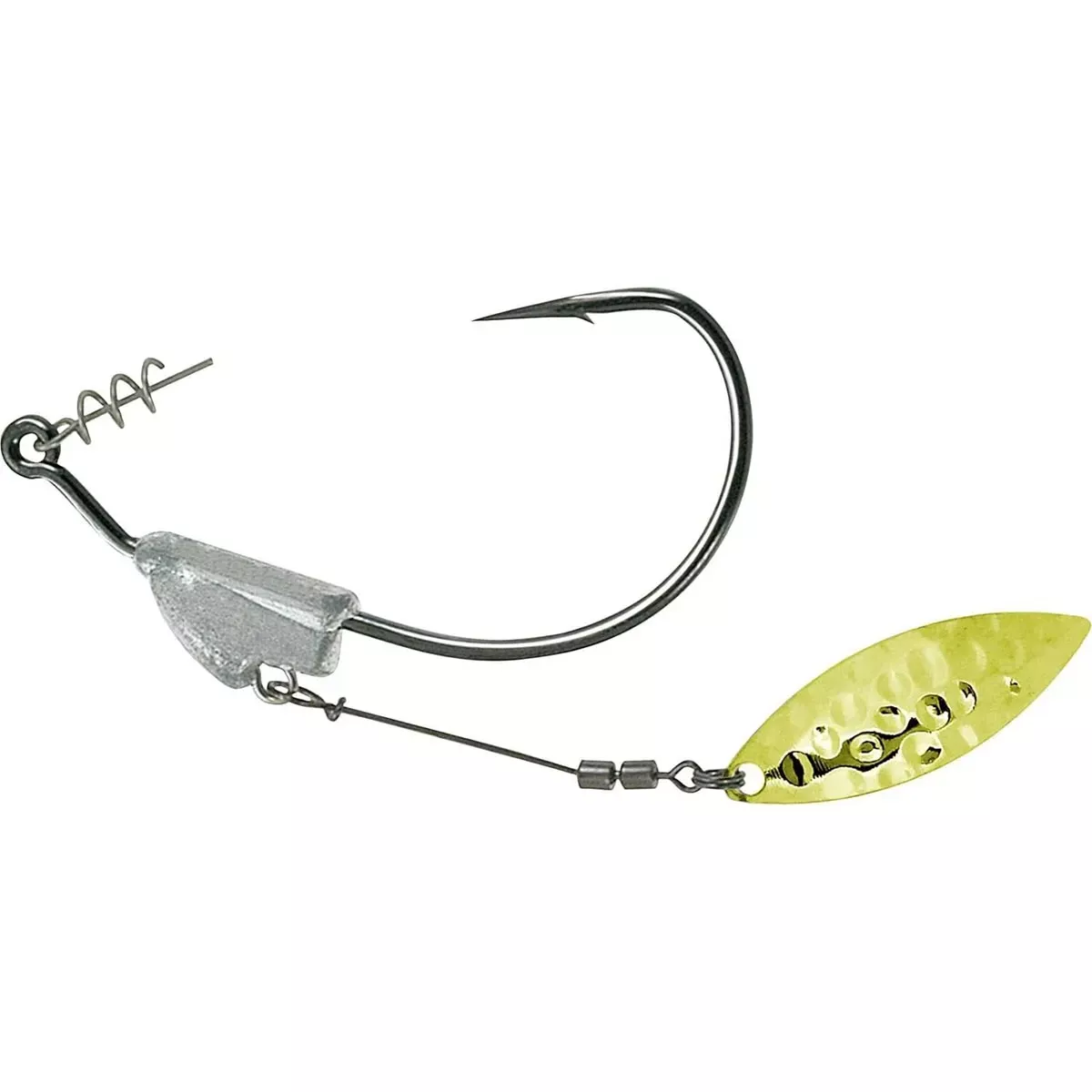 Owner Flashy Swimmer – Gold Willowleaf – 1/8 oz. 1/0