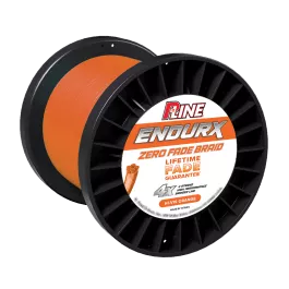 P-Line EndurX 4 Braid - Hi Vis Orange - 10 LB. 3,000 YDS.