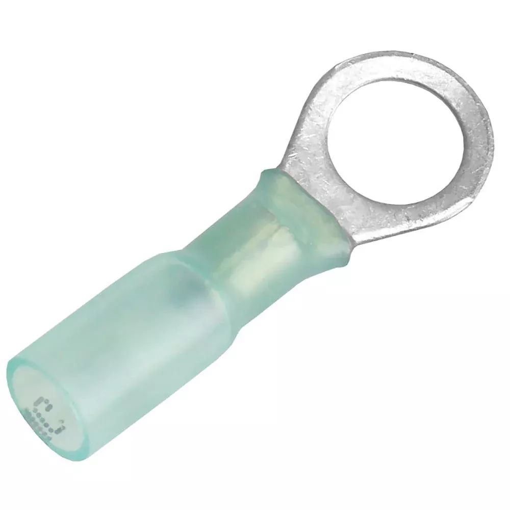 Pacer 16-14 AWG Heat Shrink Ring Terminal – 5/16″ Stud Size – 100 Pack