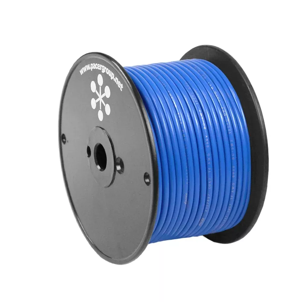 Pacer Blue 16 AWG Primary Wire – 100′