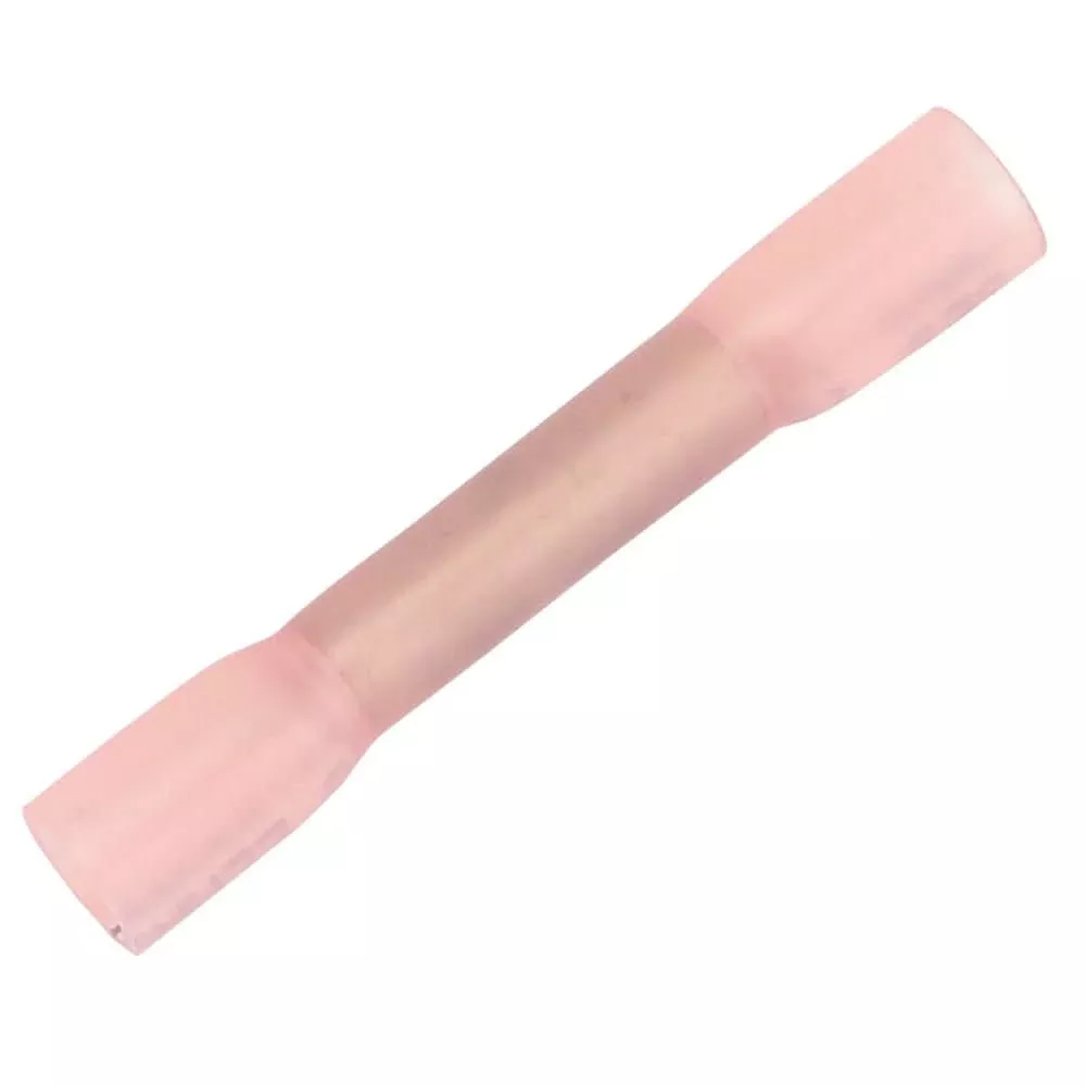 Pacer Group 22-18 AWG Heat Shrink Butt Connector – 500 Pack for Reliable Wire Splicing – TBSE18-500