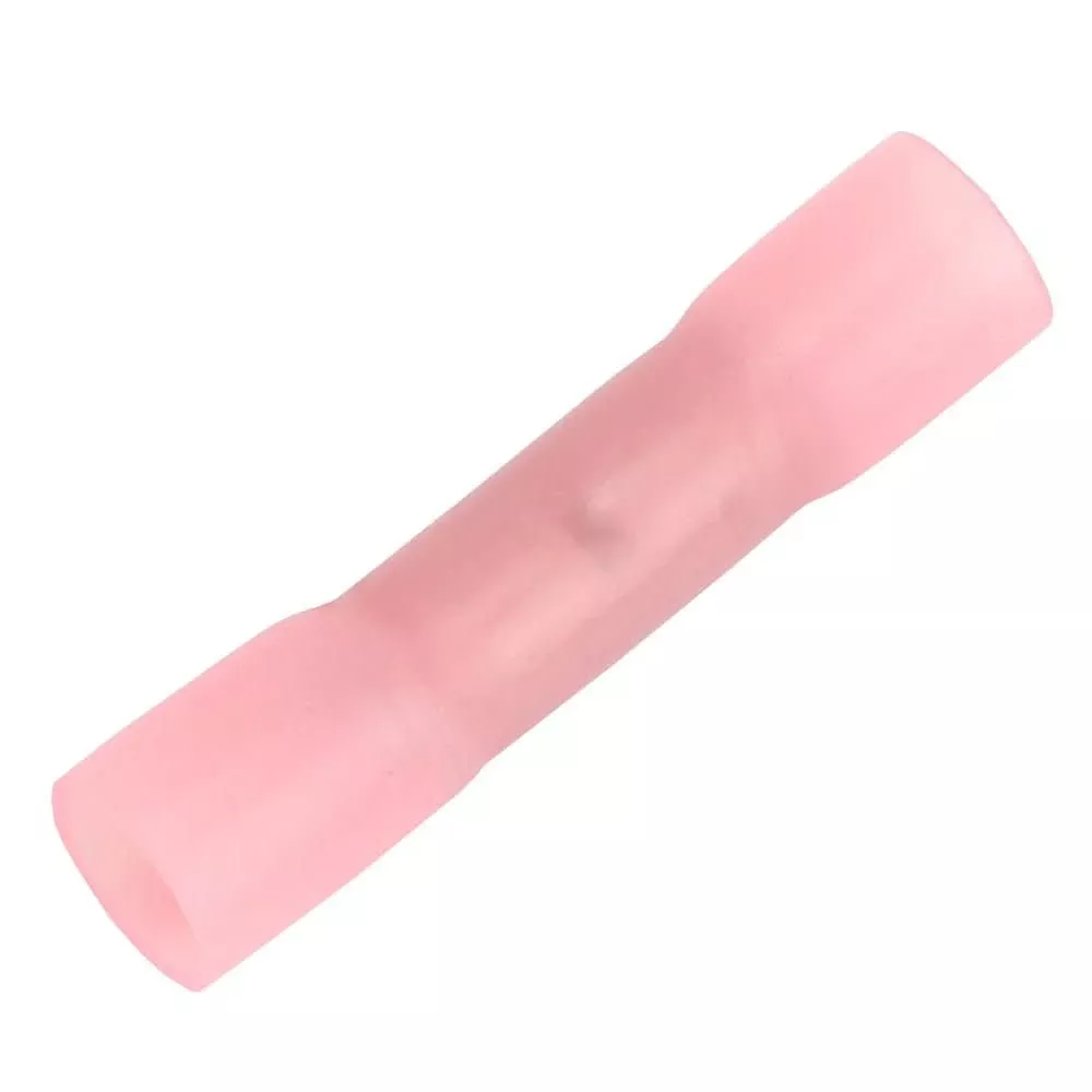 Pacer Group 8 AWG Heat Shrink Butt Connector – 500 Pack for Durable Wire Terminations – TBSE8-500