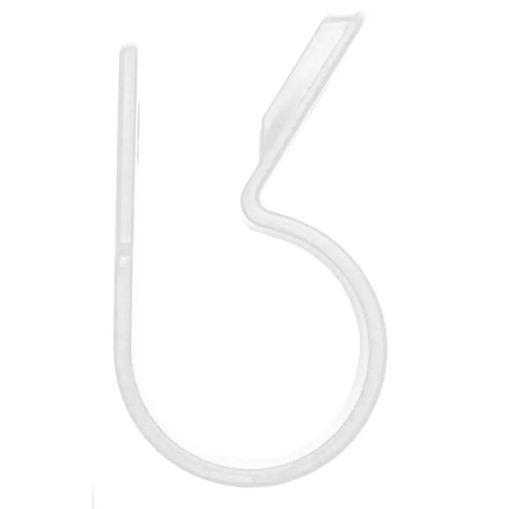 Pacer Nylon C-Clamps – 3/8″ – Natural Color – 100 Pack