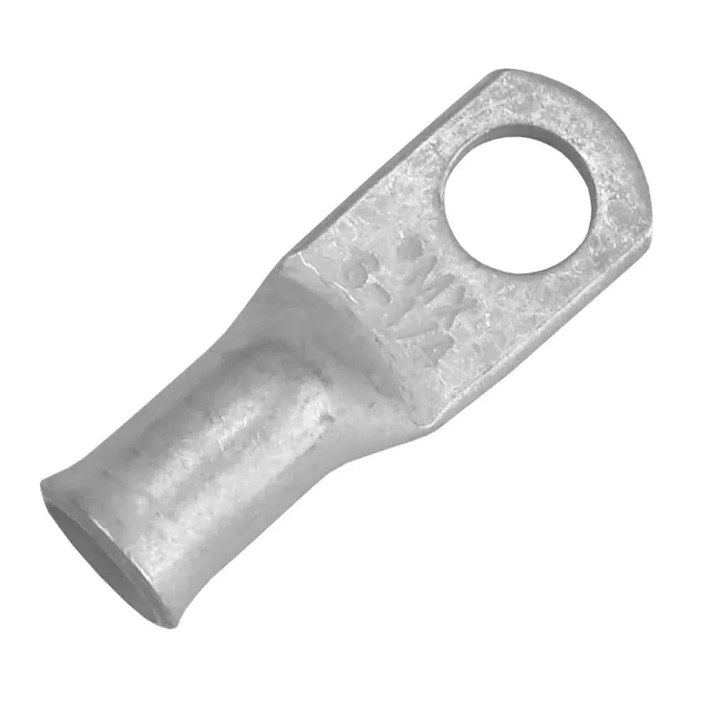Pacer Tinned Lug 6 AWG – 1/4″ Stud Size – 10 Pack