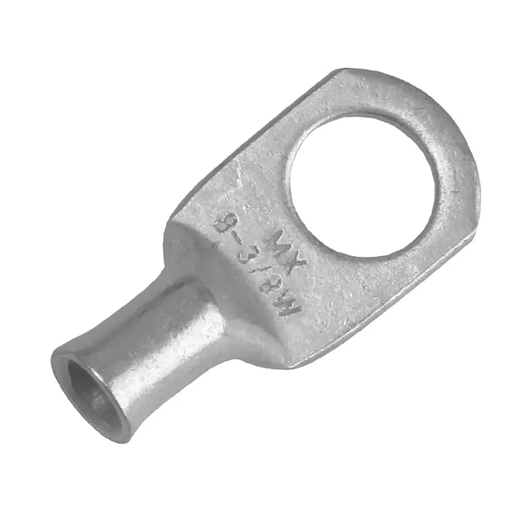 Pacer Tinned Lug 8 AWG – 3/8″ Stud Size – 10 Pack