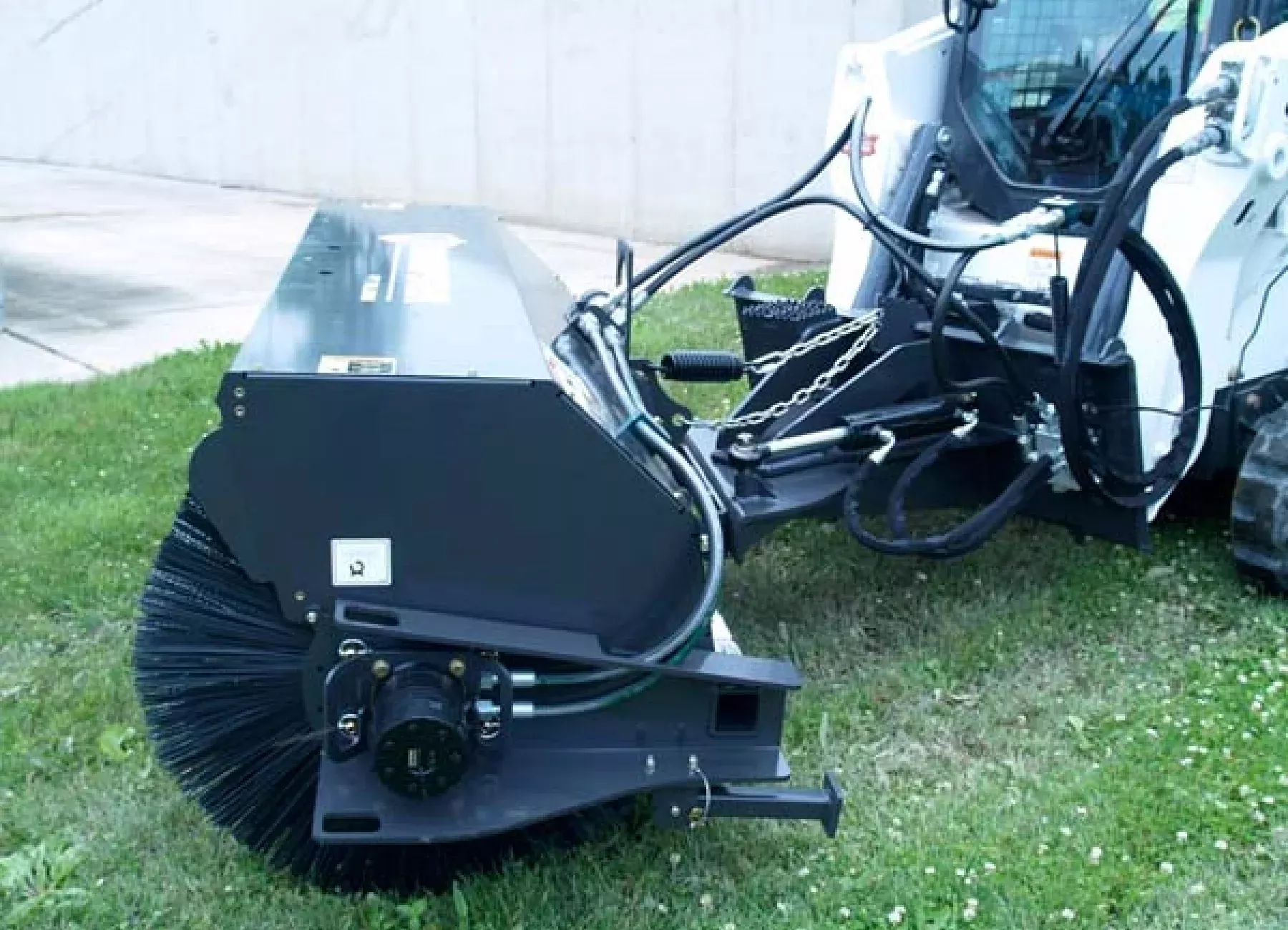 Paladin Broom Rotary | 72″-96″ Working Width | 12-25 GPM | For Skid Steer