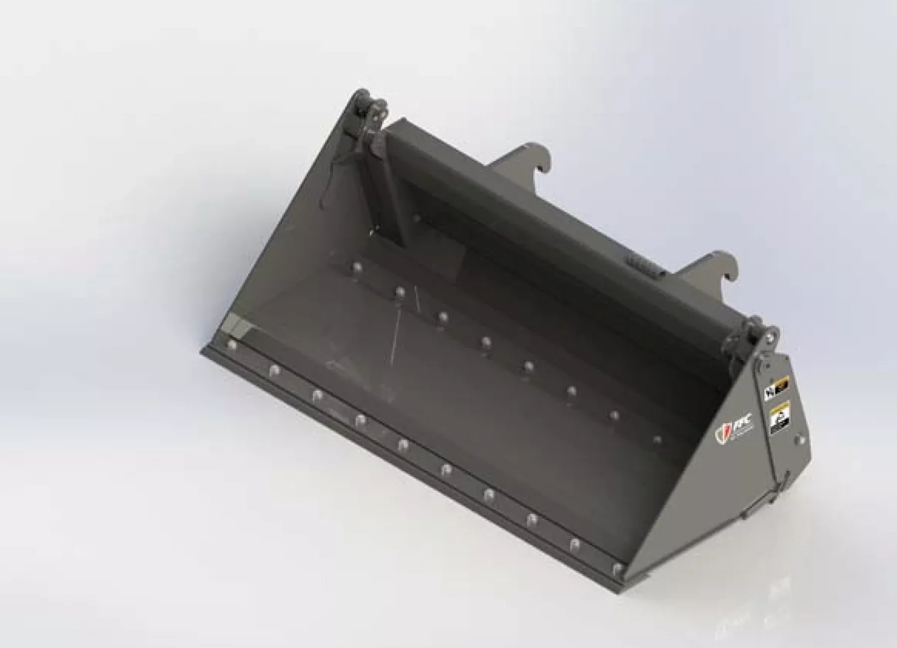 Paladin Four-In-One Multi-Purpose Bucket | Widths 82"-96" | Machine Size 7-12 Tons | For Telehandler