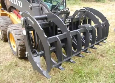 Paladin Grapple Rake AG Tractor | Width 72" | John Deere 400 Mount | 60-100 HP | For Tractors
