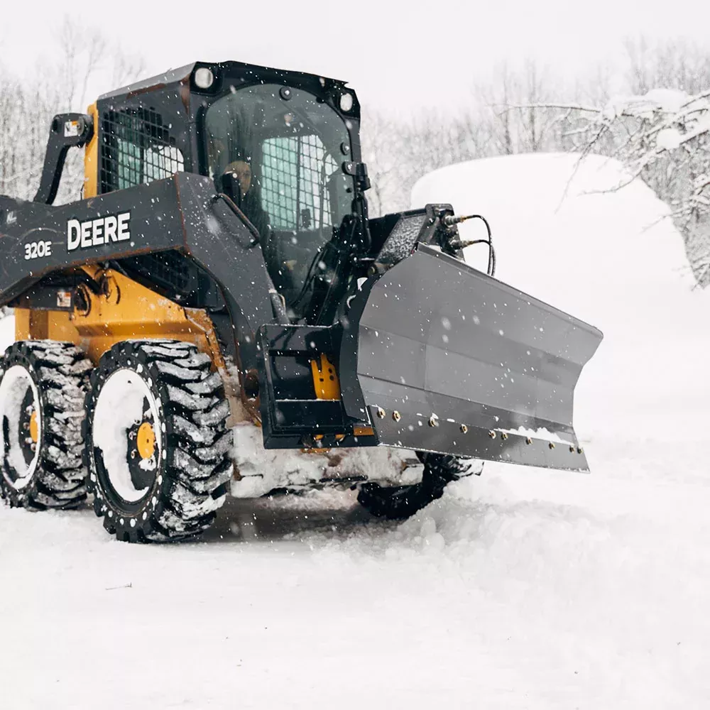 Paladin Mini Dozer Blade | Working Width 46" & 67" | Angle/Tilt Options & Hydraulic Kit | 8–15 GPM | For Mini Skid Steer Loaders