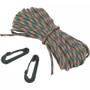 Paradox PBRO Bow Rope 30 Feet with clips, Camo