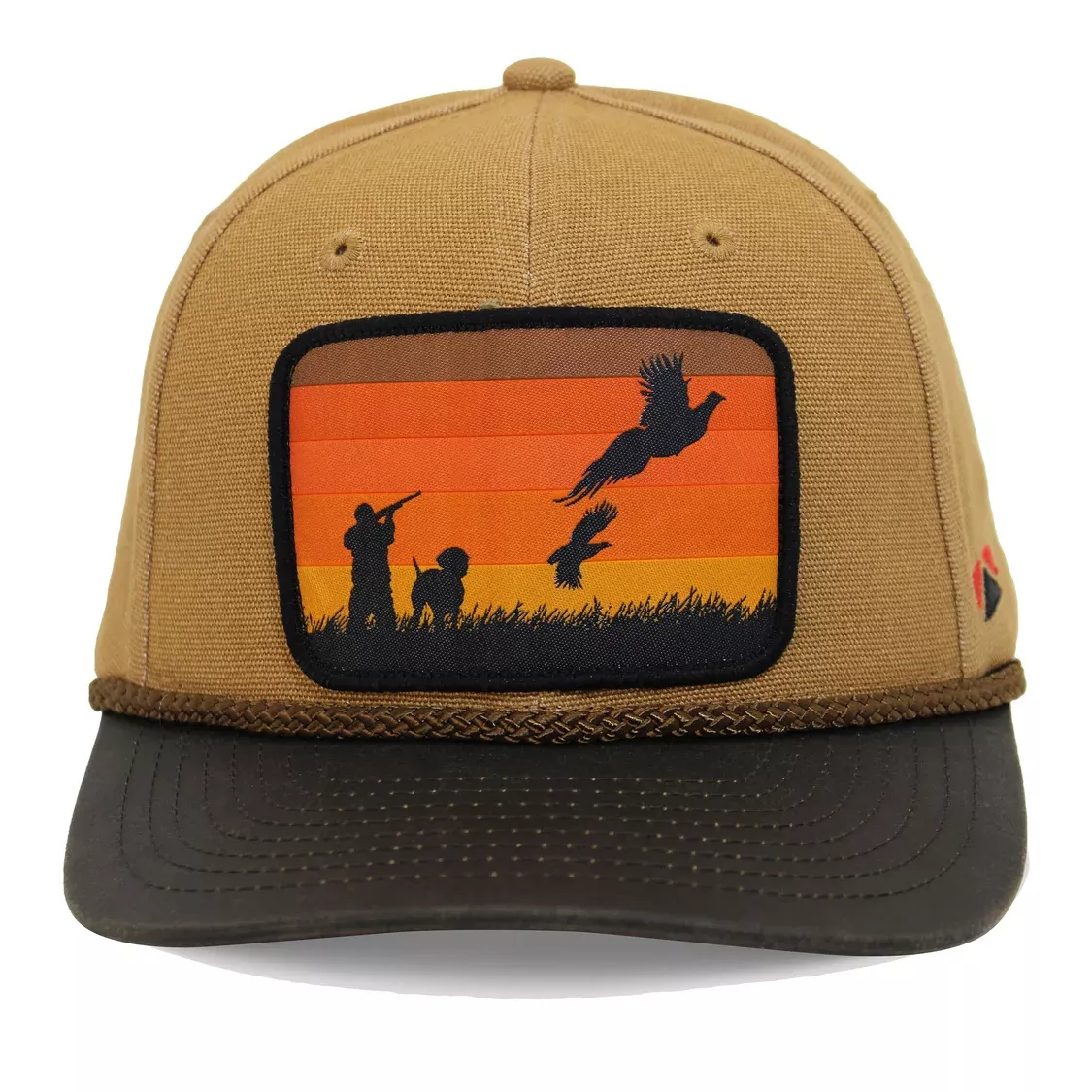 Paramount Outdoors Canvas Upland Flush Patch Hat – Wax Cloth Visor