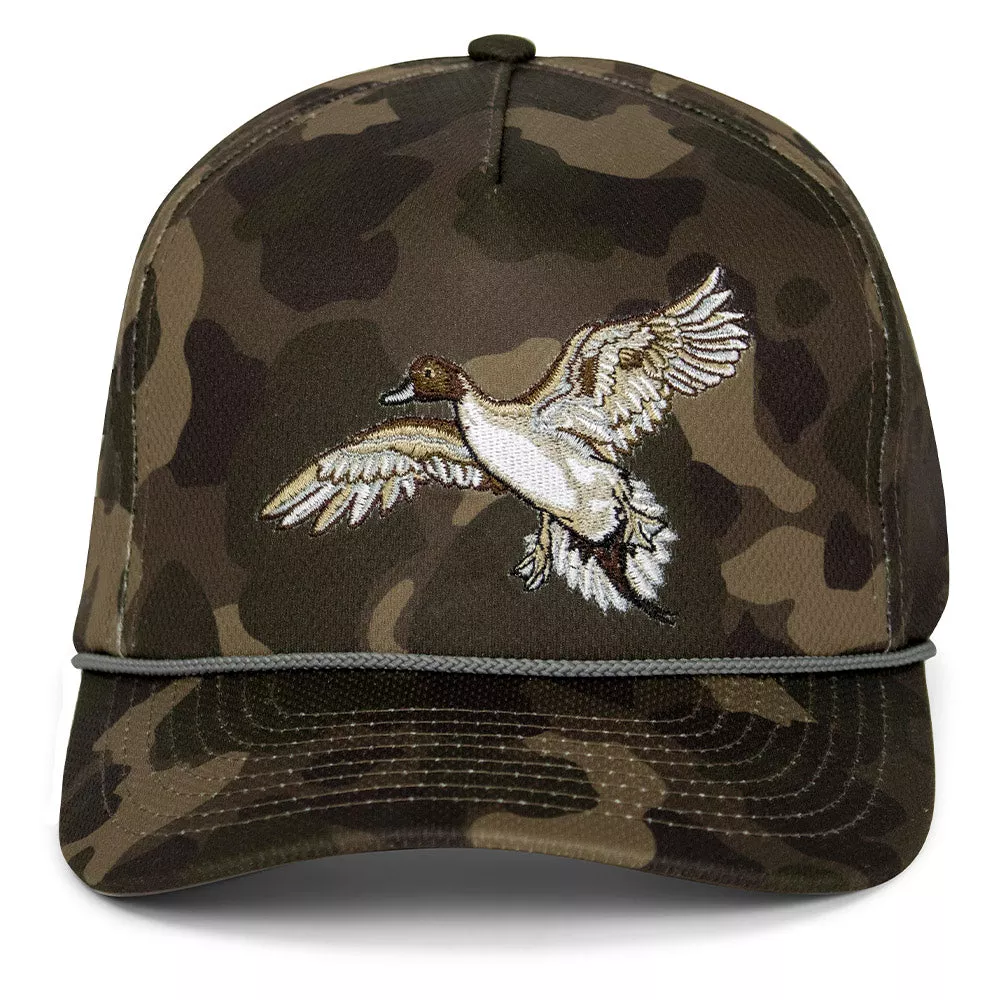 Paramount Outdoors Pintail Trucker Hat – Old School Dark Camo #PAO1088DXXOSFA
