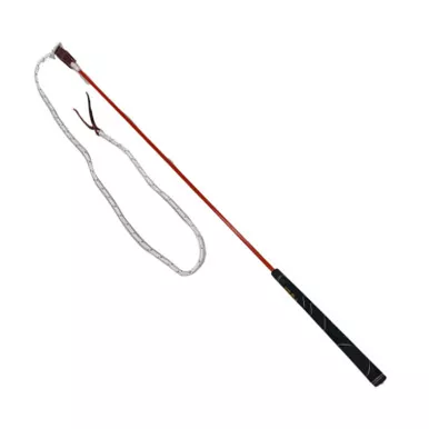 PARELLI Orange Mini Carrot Stick + 4-Foot White Savvy String (Bundle23)