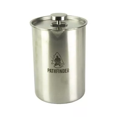 Pathfinder French Press Kit 48oz French Press Kit Stainless