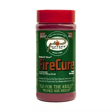 Pautzke Bait Co. Fire Cure. Red Colour. 16oz. Red 16oz