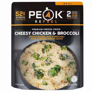 Peak Refuel Cheesy Broccoli Chicken & Rice