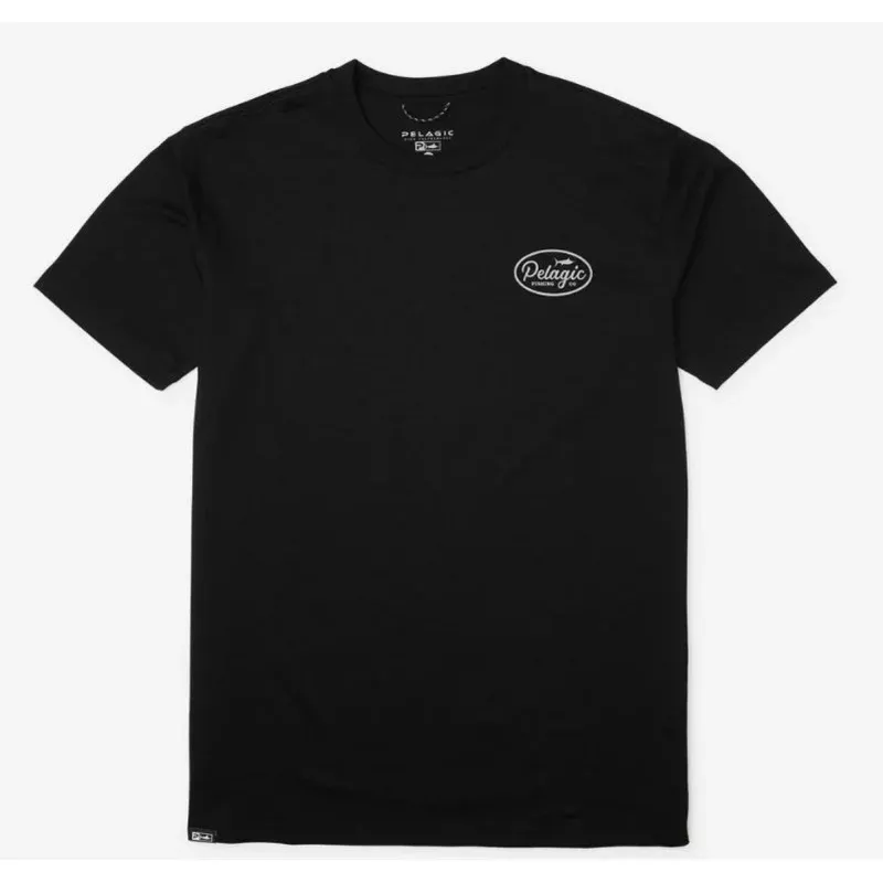 Pelagic 1171 Tee Shirt Prem Circled BLK Size L (4474)