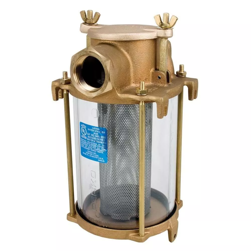 Perko 2-1/2″ IPS Intake Strainer Bronze Made in the USA – 0493010PLB