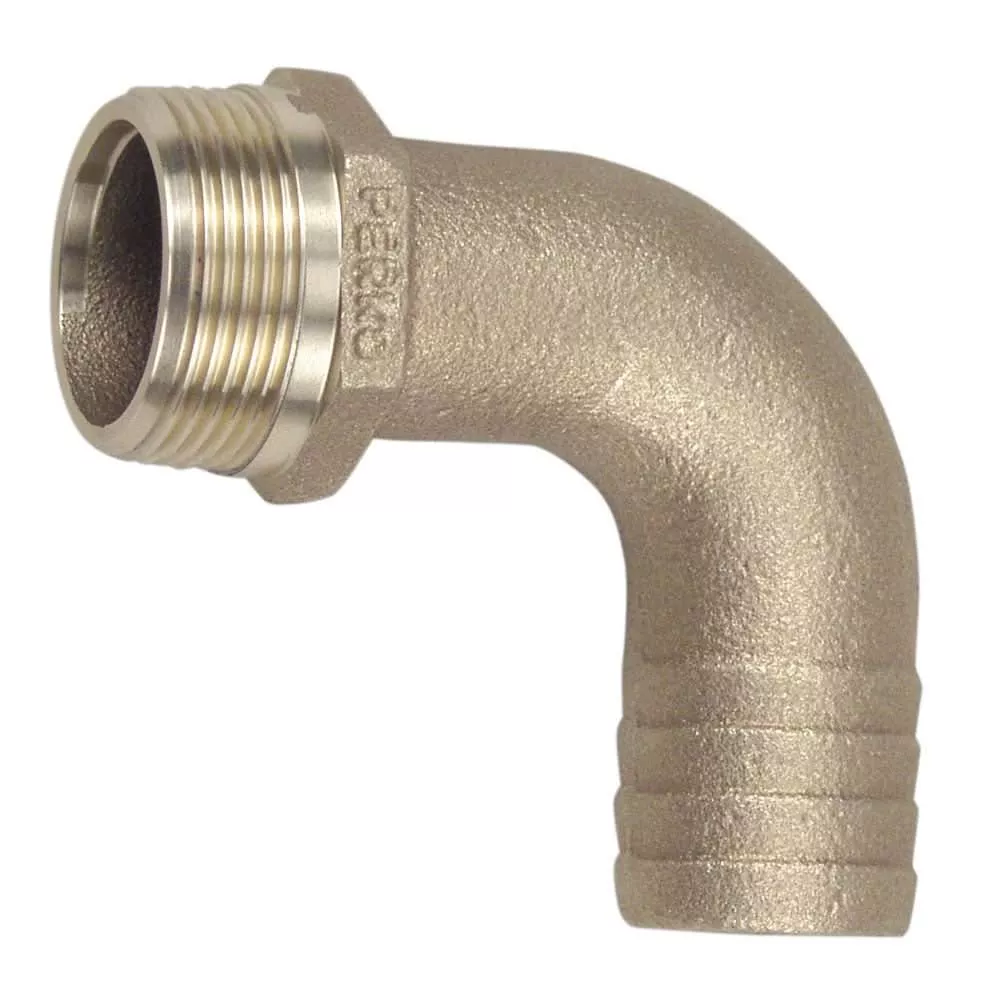 Perko 2″ Pipe to Hose Adapter 90 degree Bronze MADE IN THE USA – 0063009PLB