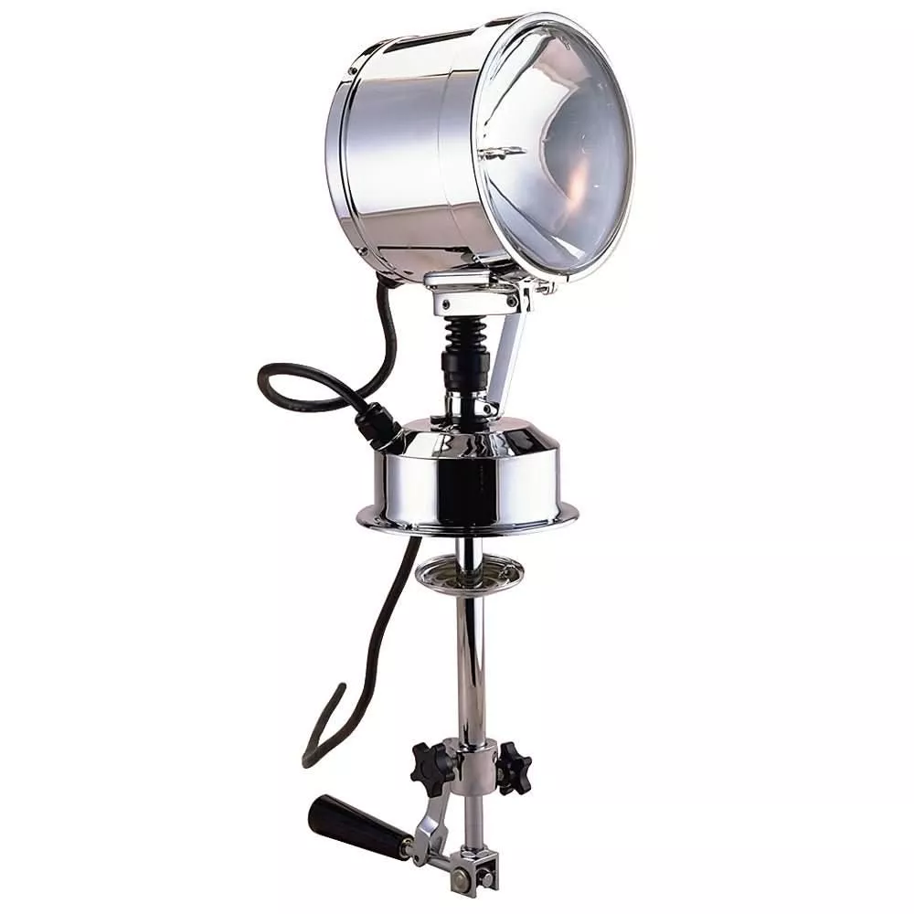 Perko 7″ Searchlight – 12V – Chrome – 0314C0712V