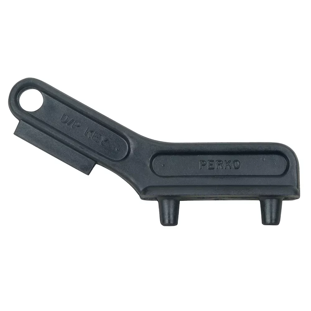 Perko Plastic Deck Plate Key – Black [12487-8DP]
