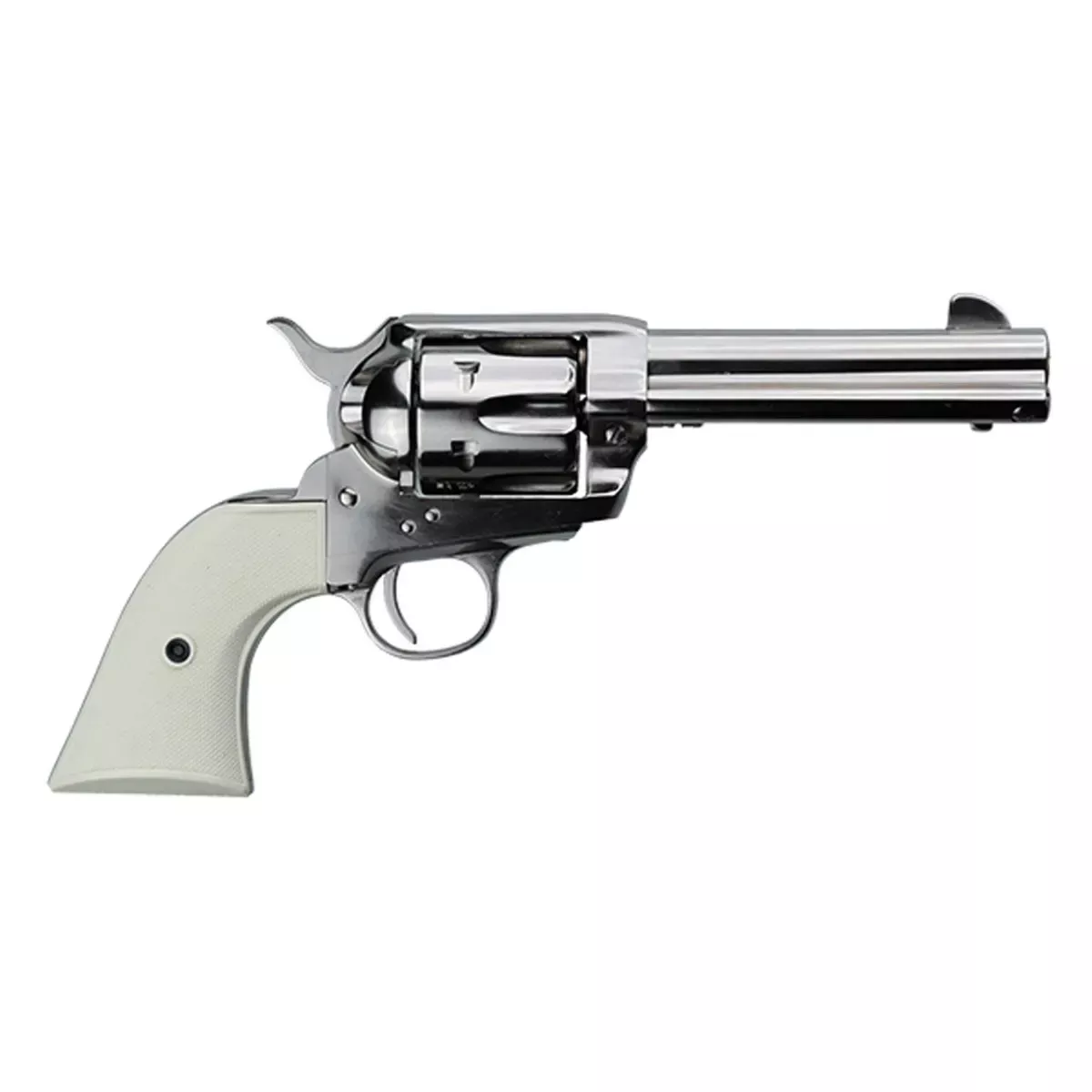Pietta 1873 Gunfighter 45lc 4.75" Nickel