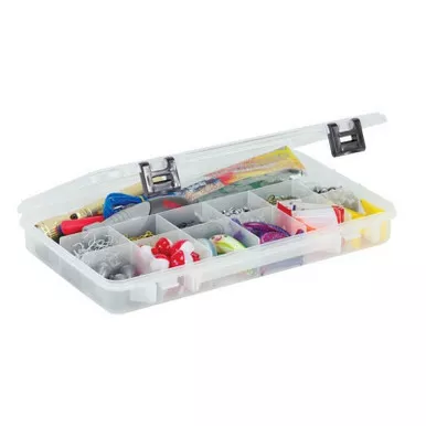 Plano 2371304 ProLatch 3700 13-Compartment StowAway Utility Box - Clear