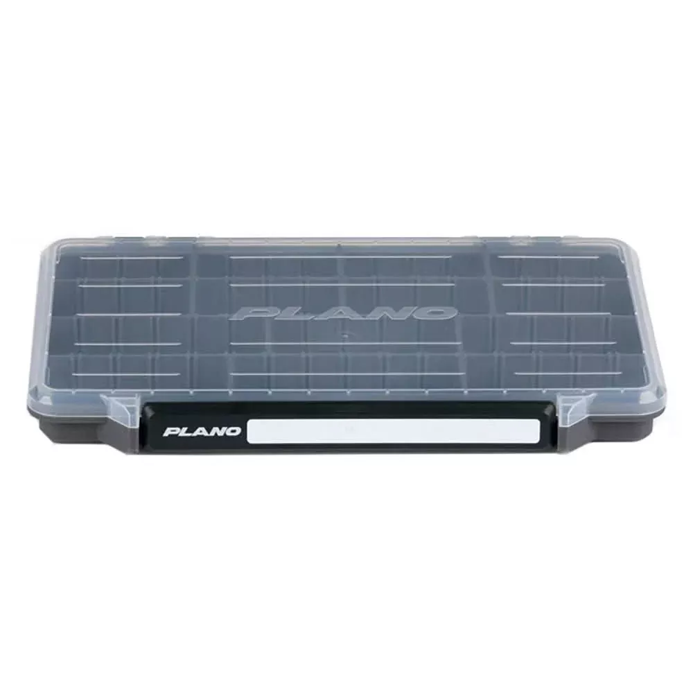 Plano StowAway 3700 Thin Stow Storage Box with Adjustable Compartments and Transparent Lid - P000270