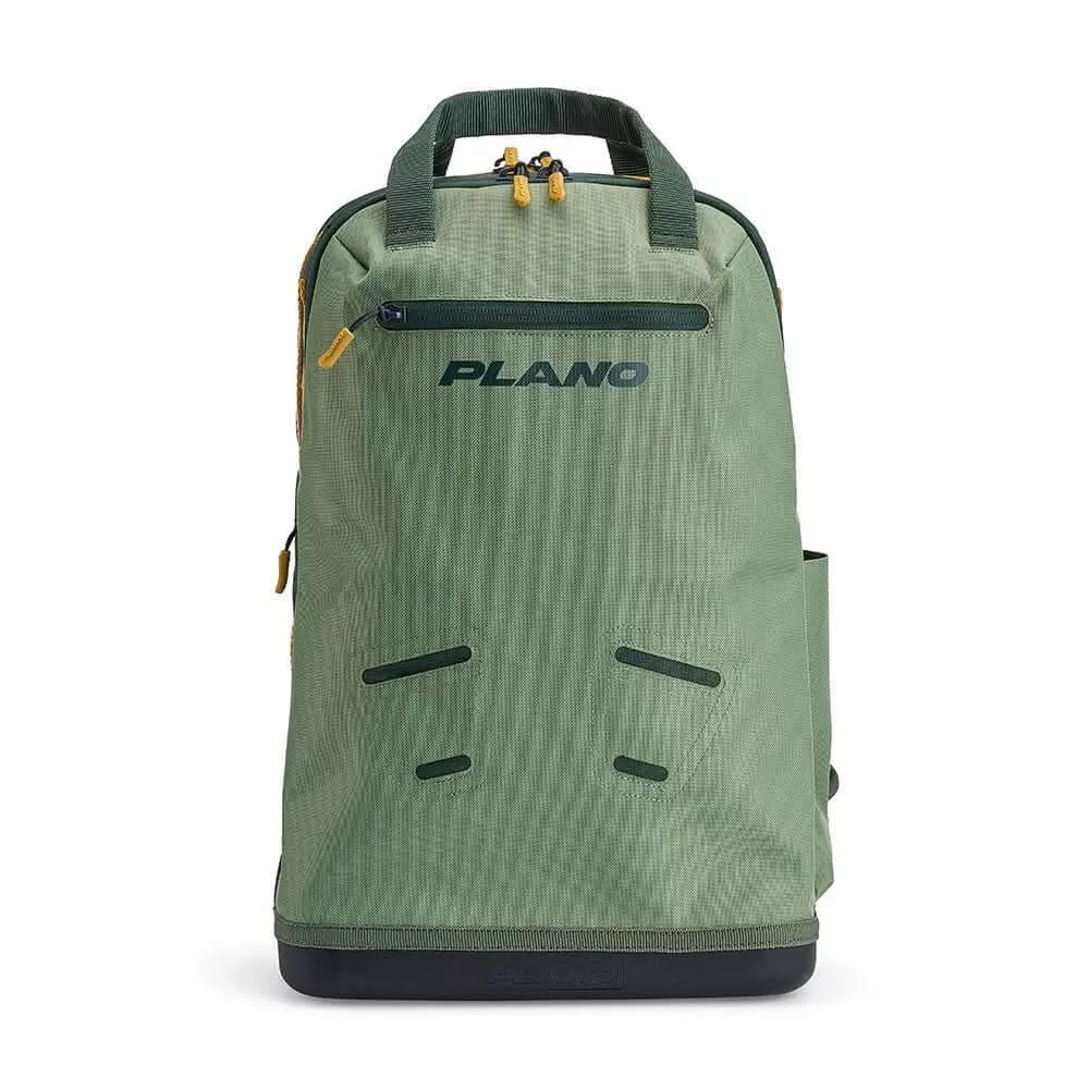 Plano Weekend Tackle Backpack Moss with Waterproof Base and Organized Storage - P000284