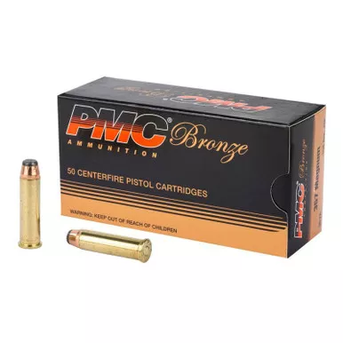 PMC Bronze 357 Rem Mag 158gr Jacketed Soft Point 50rd