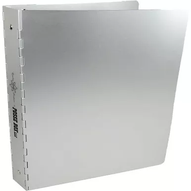 Posse Box RD24 1" Aluminum Hinged-Spine 6-Ring Binder - 7.00" x 7.25"