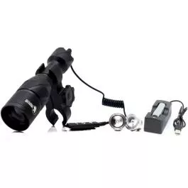Predator Tactics Erdadicator LED Rechargeable Waterproof Light Kit - Red