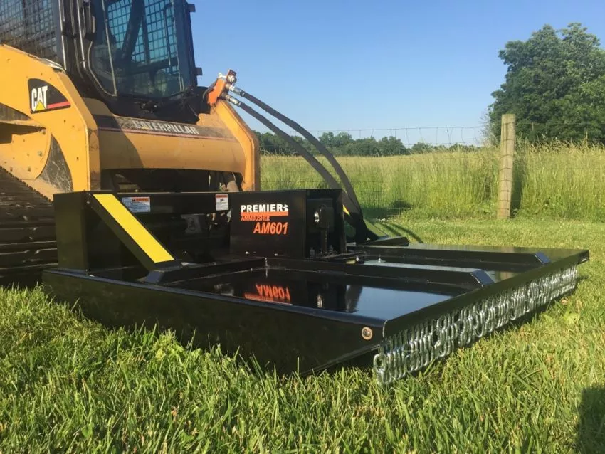 Premier Ammbusher Brush Cutter | Cutting Width 60″ & 72″ | 14-29 GPM | For Skid Steers