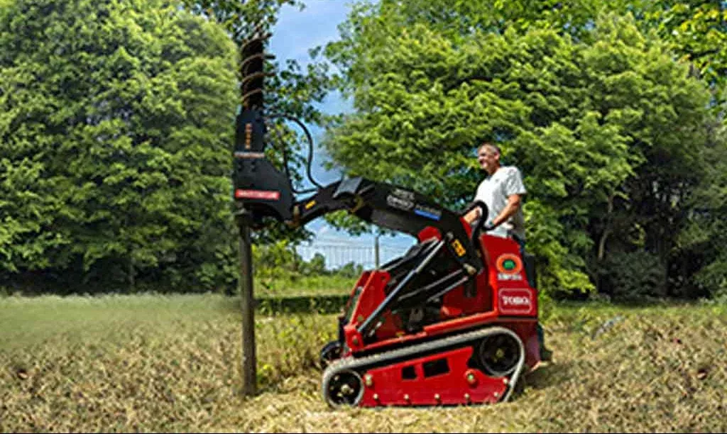Premier Post Driver | Model PD500 | Driving Cup Diameter 6″ | 10-16 GPM | For Mini Loaders