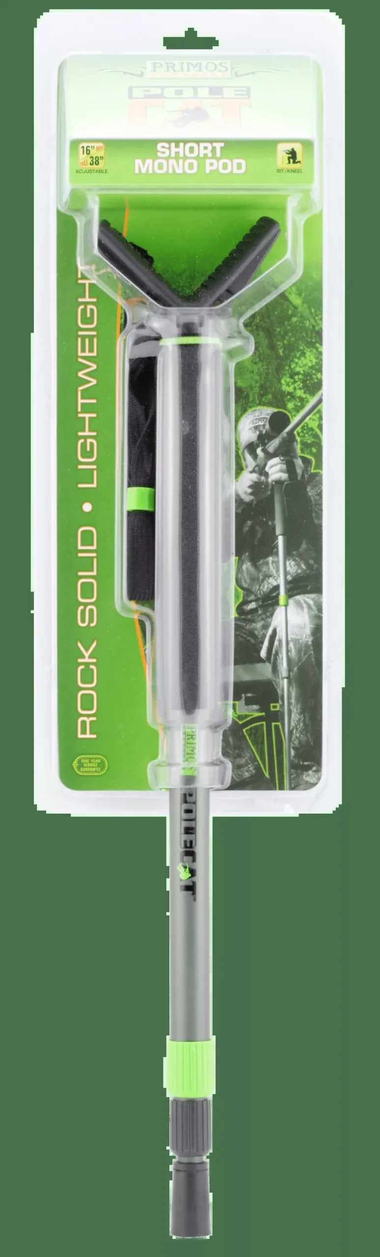 Primos Pole Cat Monopod Short 16-38 In.