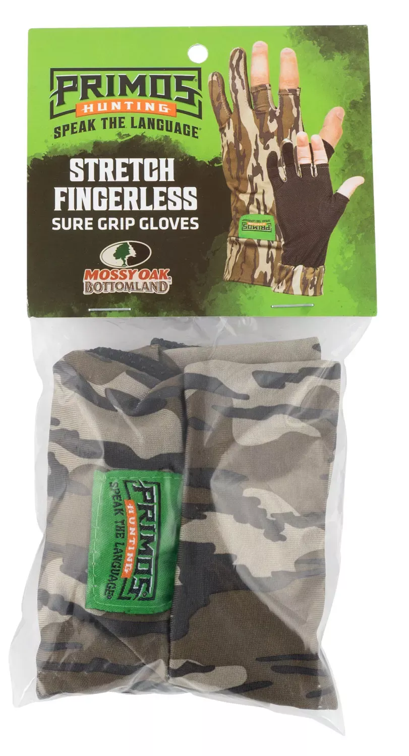 Primos Stretch FitMossy Oak Original BottomLand Fingerless Neoprene OSFA