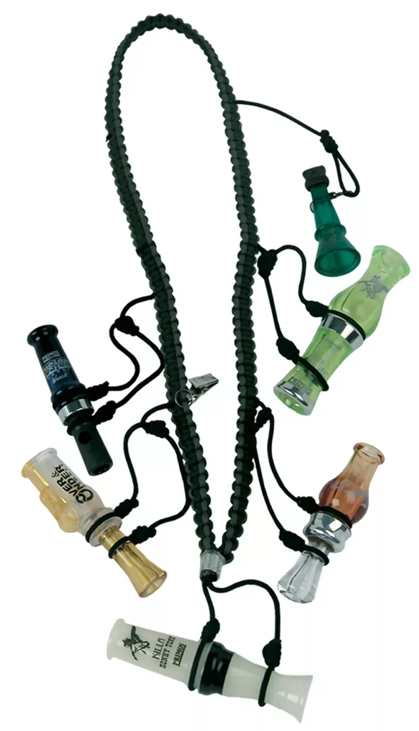 Primos Waterfowler’s Call Lanyard Nylon Black