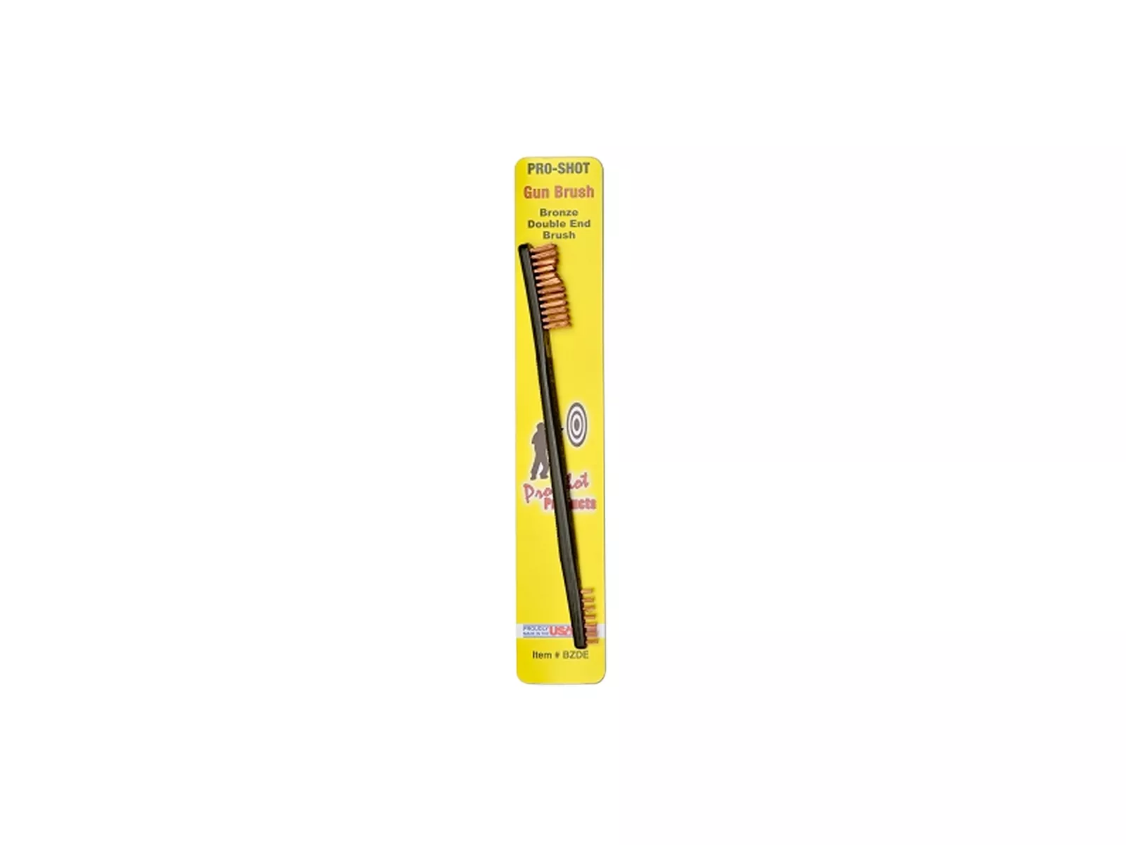 Pro-Shot All Purpose Double Ended Bronze Gun Brush
