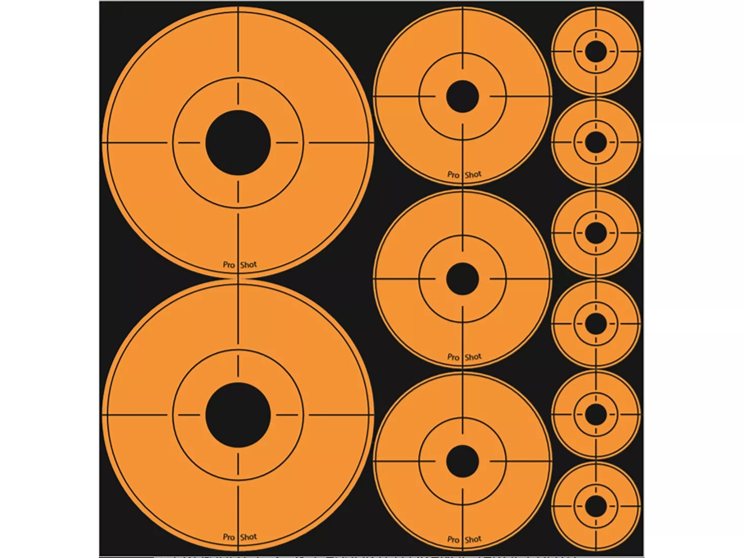 Pro-Shot Peel & Stick Target Dots, 10