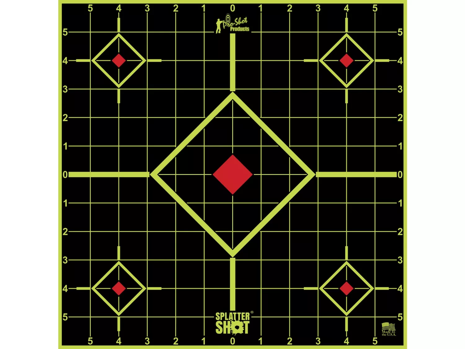 Pro-Shot SplatterShot Sight-In Self-Adhesive Paper, 5