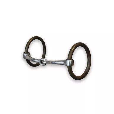 PROFESSIONAL'S CHOICE Bob Avila Signature 5 1/4" O-Ring Snaffle Bit (AVB-100)